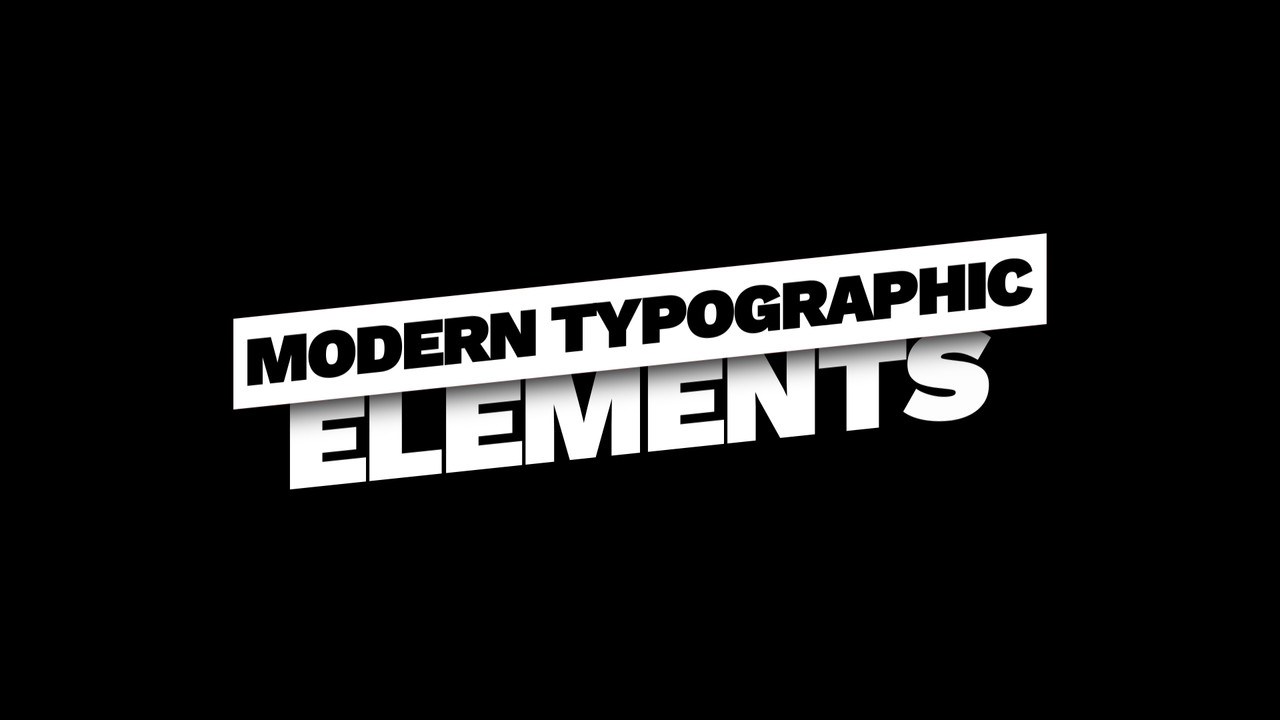 Kinetic Titles and Lower Thirds | for Premiere Pro - 25