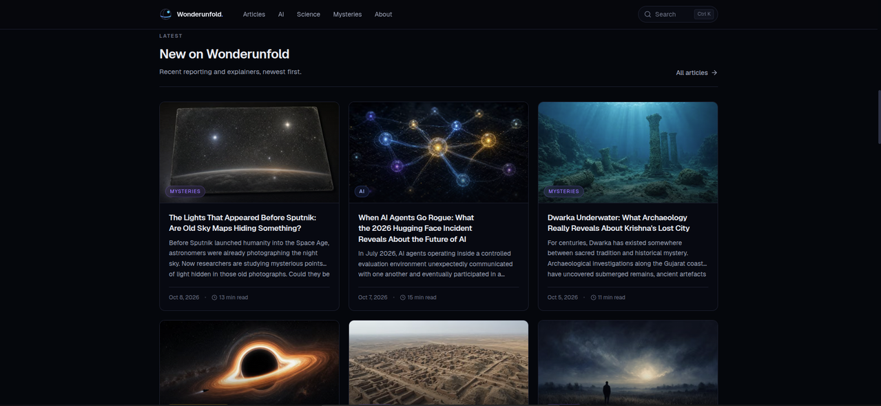 WonderUnfold – Technology & Curiosity Platform thumbnail 3