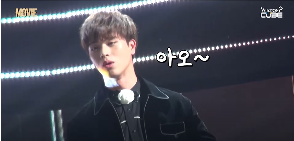 Sungjae's voice cracks during Someday rehearsal