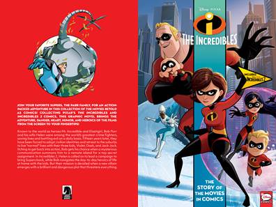 The Incredibles and the Incredibles 2 - The Story of the Movies in Comics (2019)