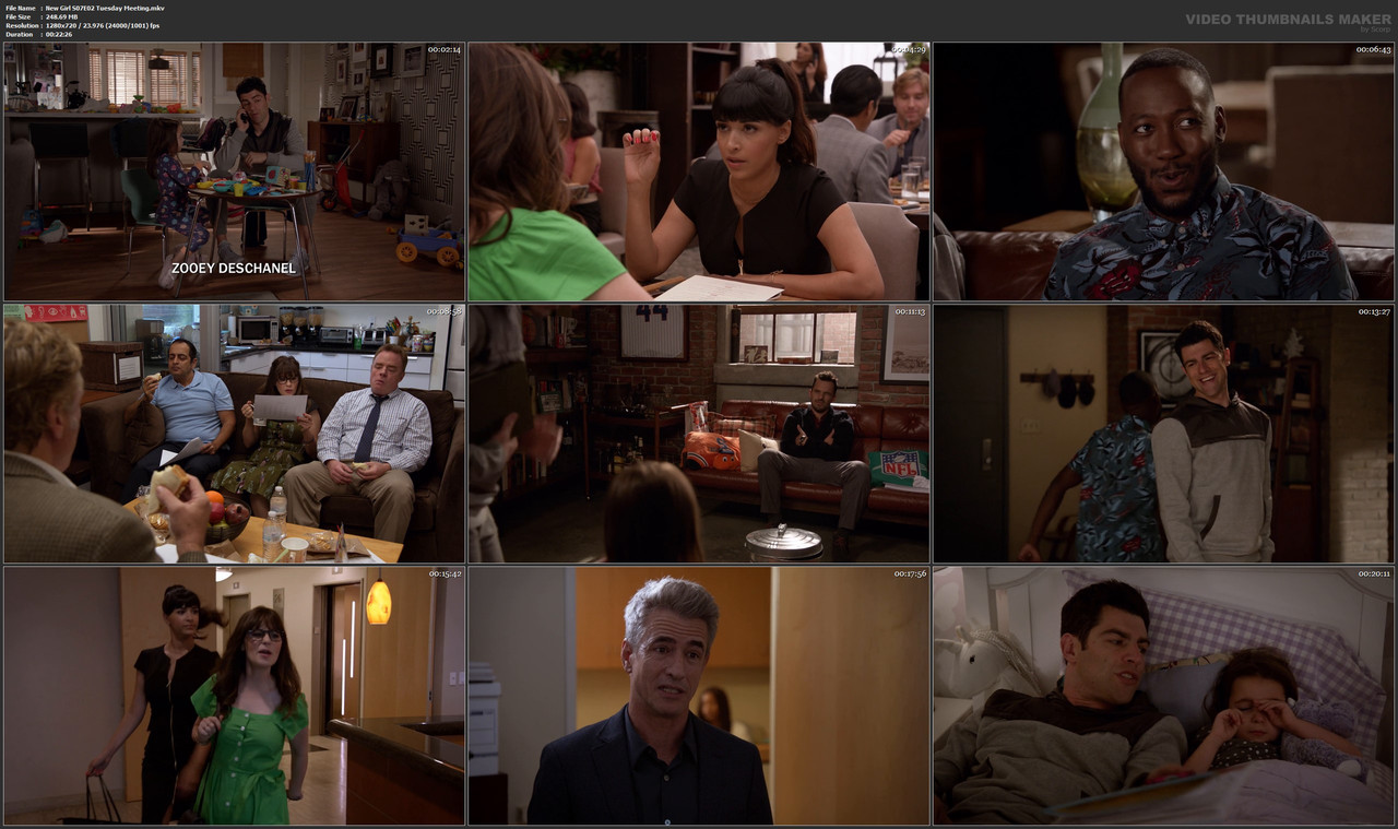 New Girl S07E02 Tuesday Meeting.mkv