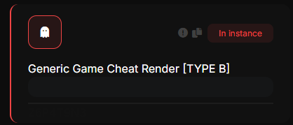 Generic Game Cheat Render detection