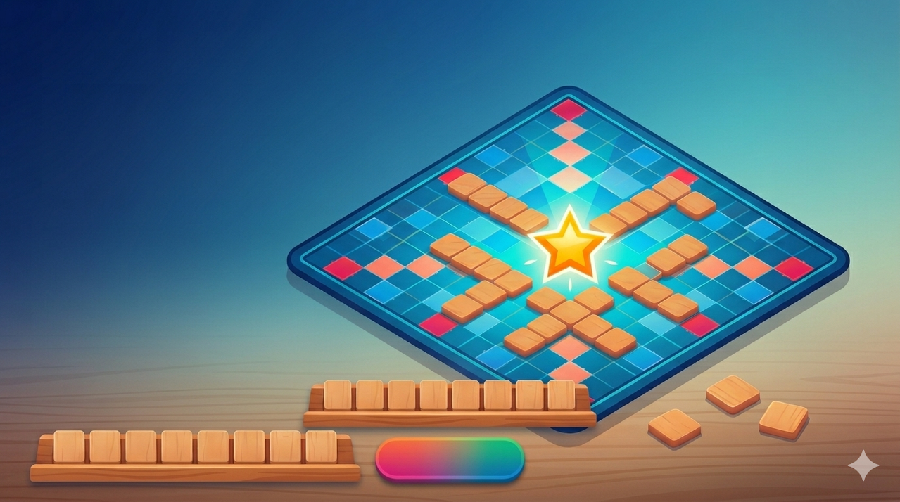 Portada del blog de Árabe al Día: Scrabble en árabe y canción con flashcards y quiz