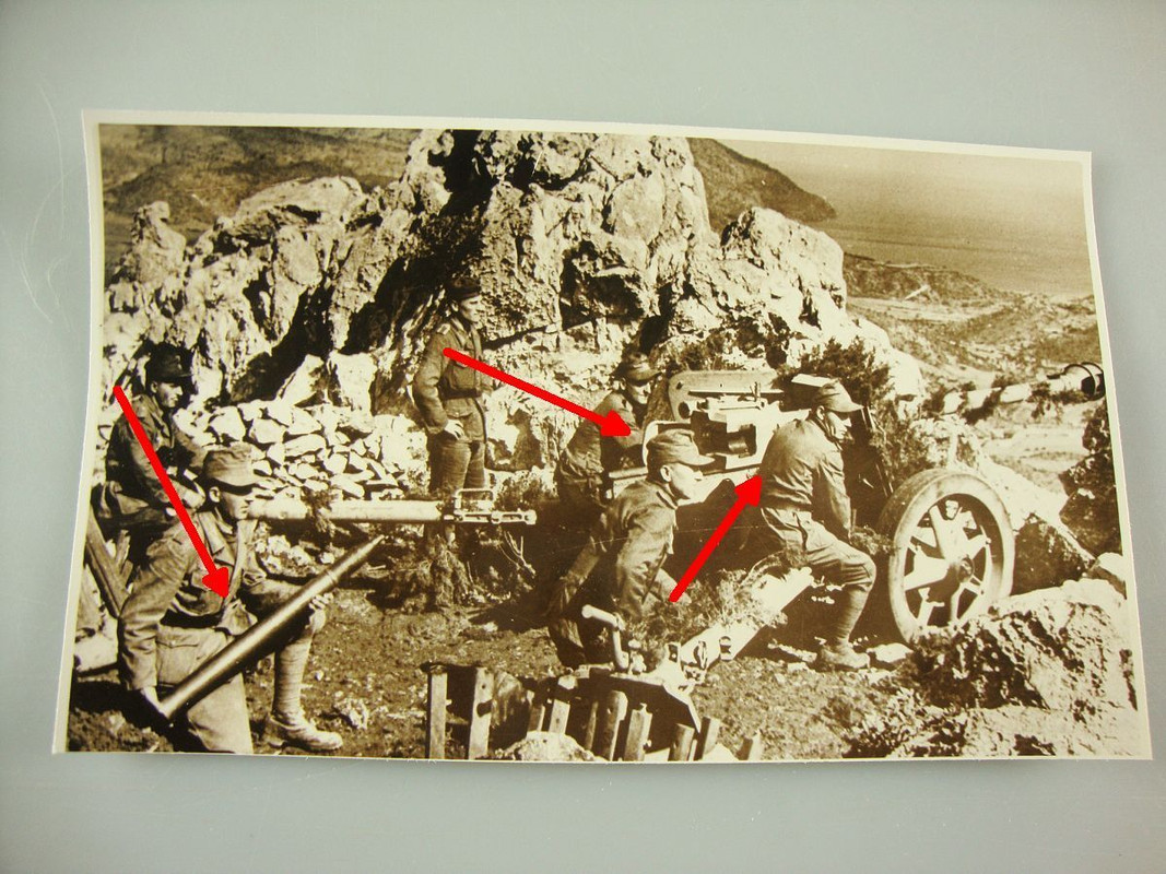 7,5CM PAK 40 IM GEBIRGE, Gebirgsjäger, Munition, Tropenuniform