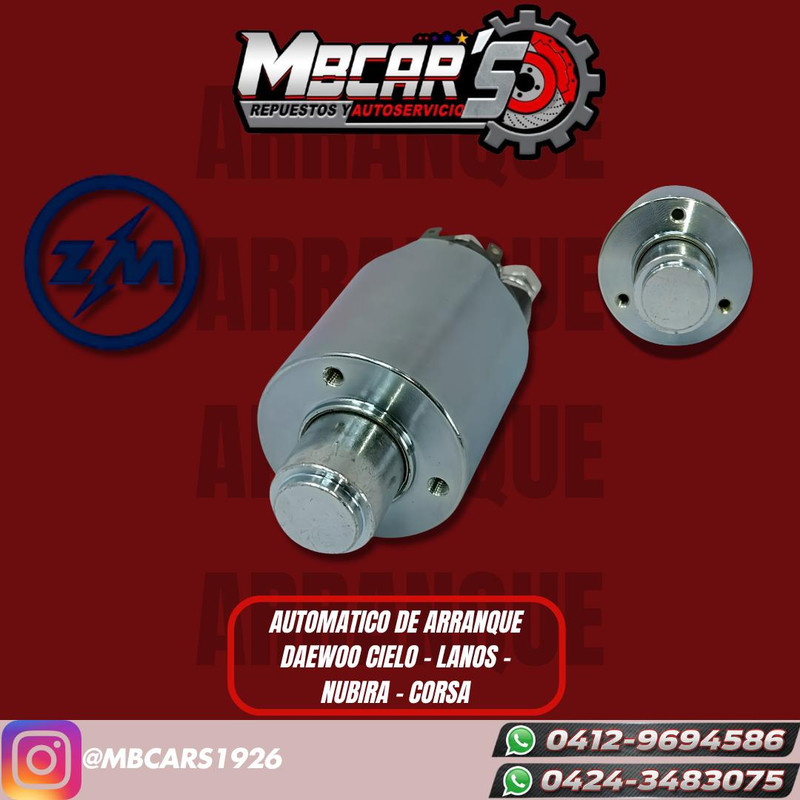 AUTOMATICO ARRANQUE CIELO LANOS  NUBIRA CORSA