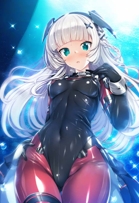 1girl, urushihara satoshi, {{torisan}}, {kobayashi ritz}, aqua eyes, long hair,  s-219493923