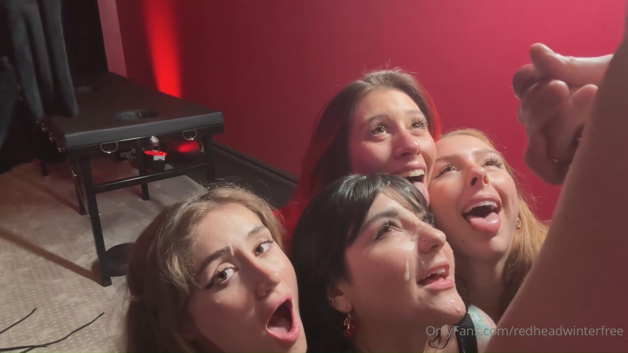 RedHeadWinter Group Sex Tape Video Leaked