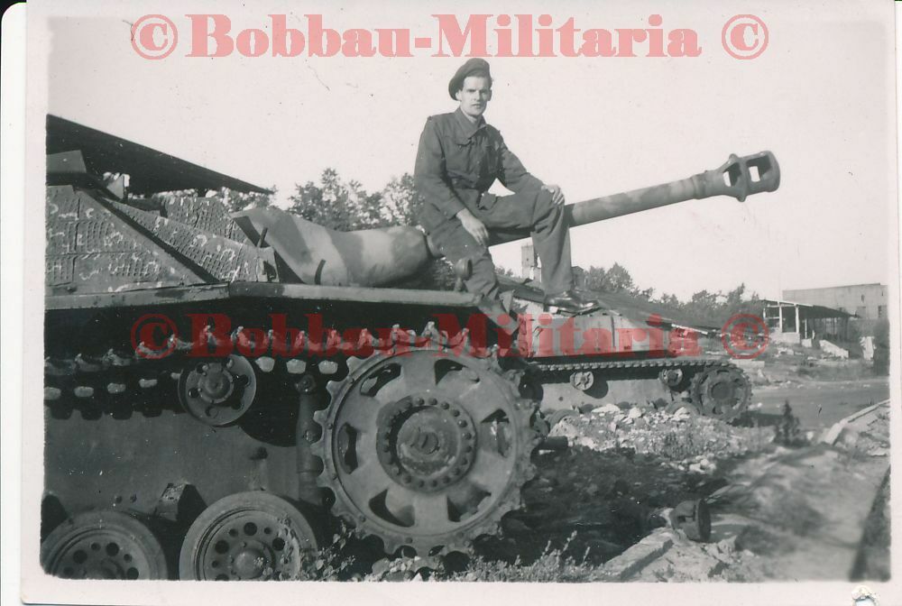 Sturmgschütz STUG III Langrohr camo Saukopfblende Tarn Endkampf 
