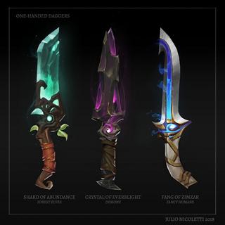 Design and Paint Stylized Swords Design and Paint Stylized Swords