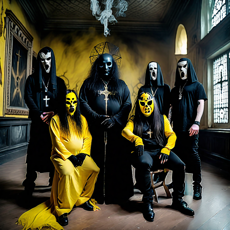 heavy-metal-band-dressed-in-blackyellow-clothes-with-various-creepy-masks-getting-photographed-in-r.png