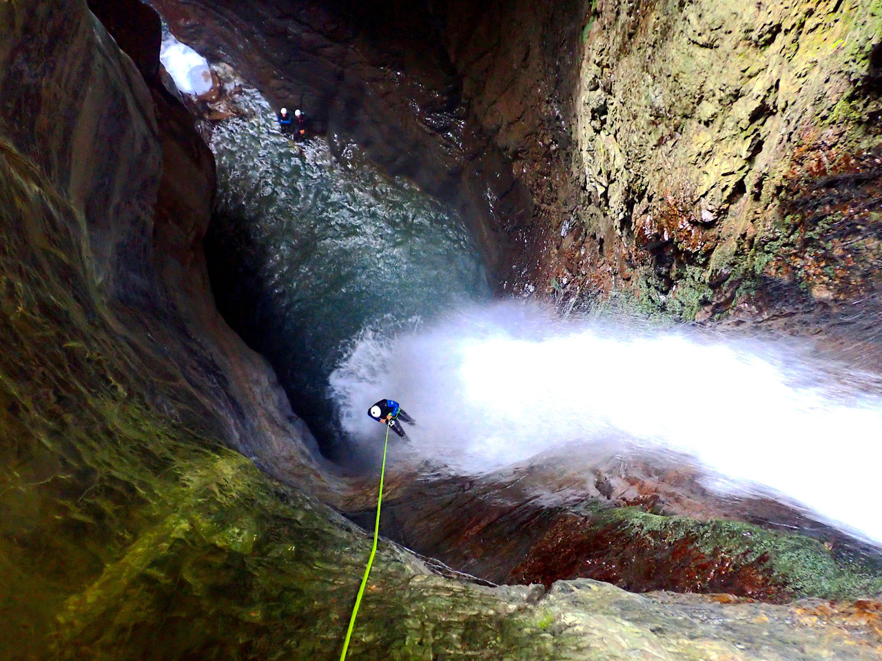 Journée canyoning Aventure Vallée d'Ossau Hautes-Pyrénées Espagne