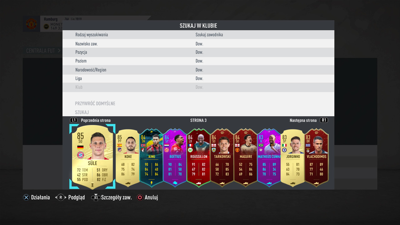 FIFA 20 Centrala FUT (w menu)_7