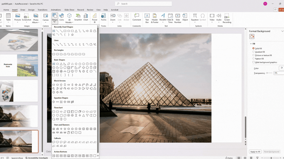PowerPoint Gradient Transparency Tutorial