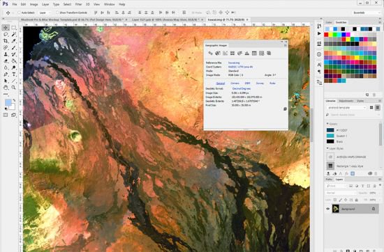 Avenza Geographic Imager for Adobe Photoshop 5.4