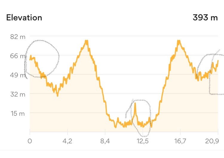 altimetria Palermo HM2019
