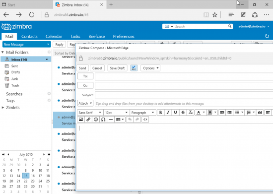 Zimbra Desktop v4.33.0