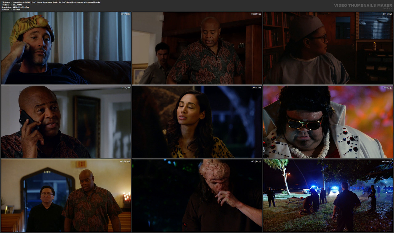 Hawaii Five-0 S10E05 Don't Blame Ghosts and Spirits for One's Troubles; a Human is Responsible.mkv