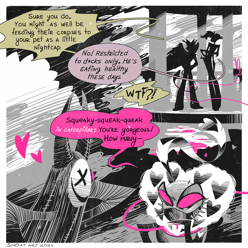 The Black Widow Overlord comic - Chapter 7 - Smoxt - Hazbin Hotel ...