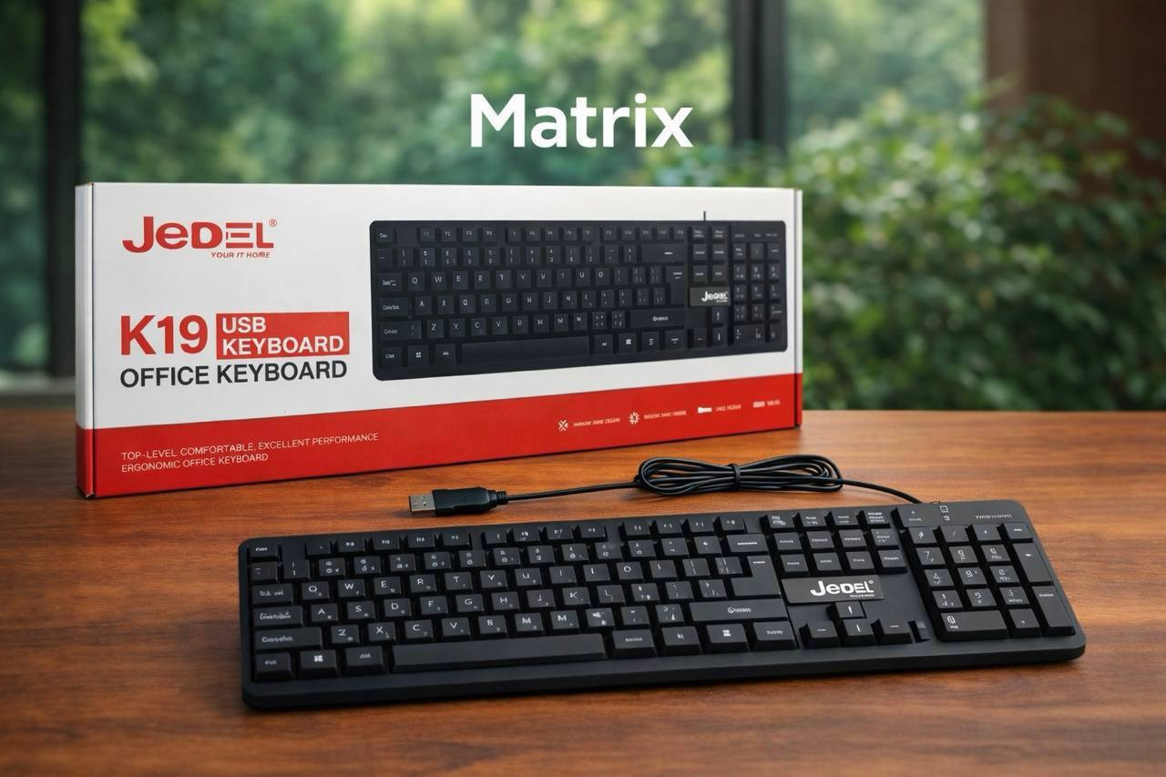 Jedel K19 USB Office Keyboard