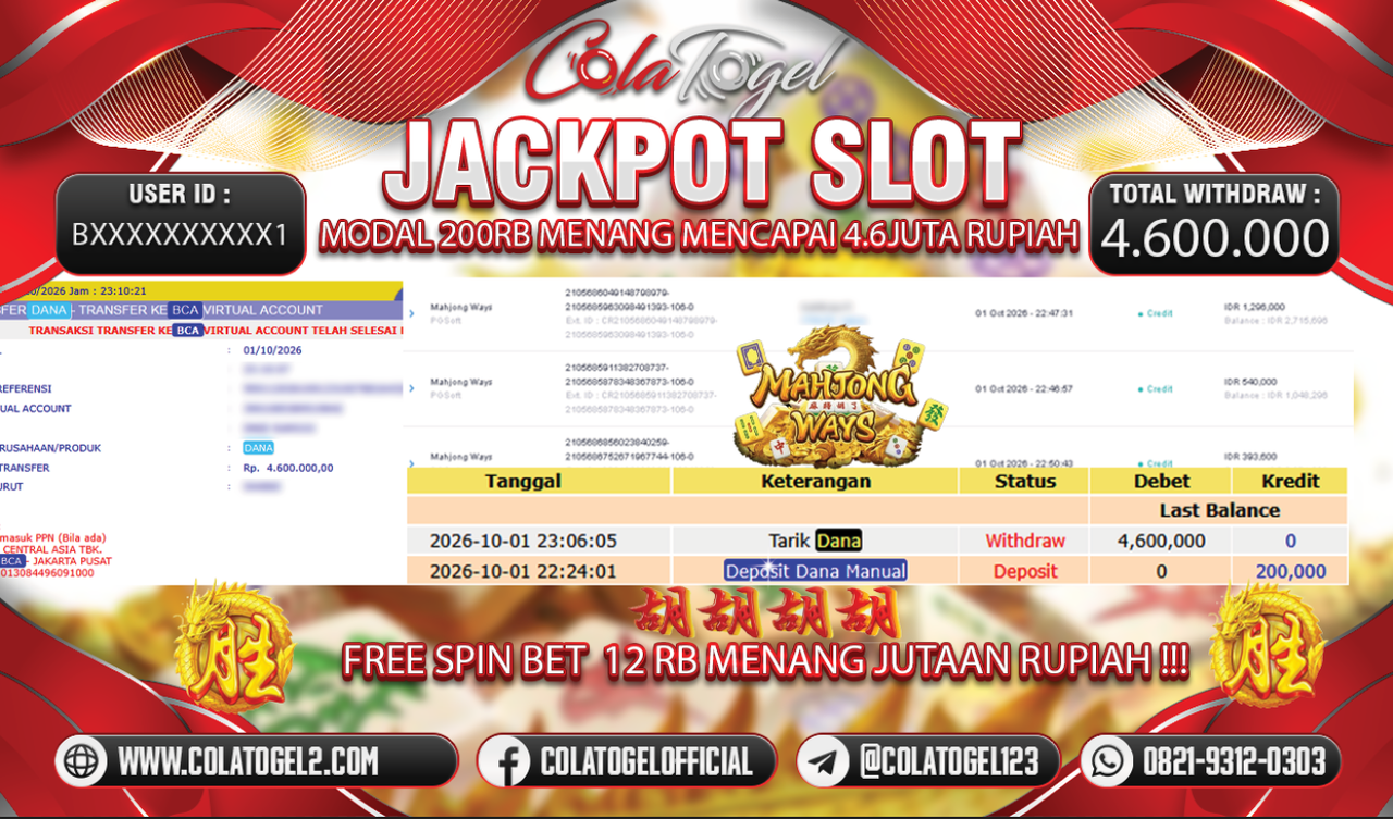 JACKPOT SLOT GACORR !!!