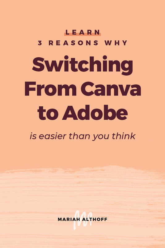 If you're serious about a career in design, you need to be using Adobe. Read on to see why switching from Canva to Adobe is easier than you think!