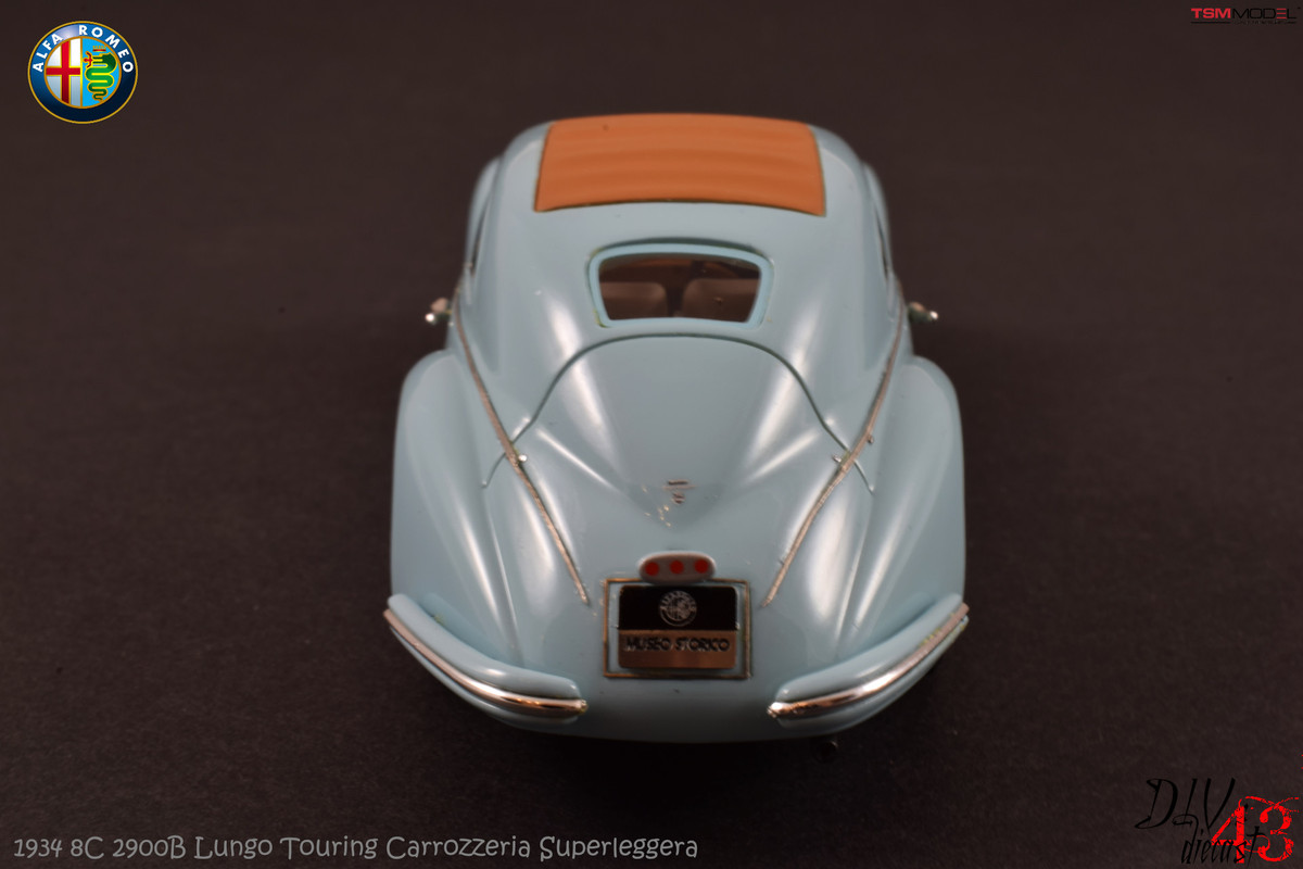 Alfa Romeo 8C 2900B Lungo Touring Carrozzeria Superleggera TSM Blue (4)