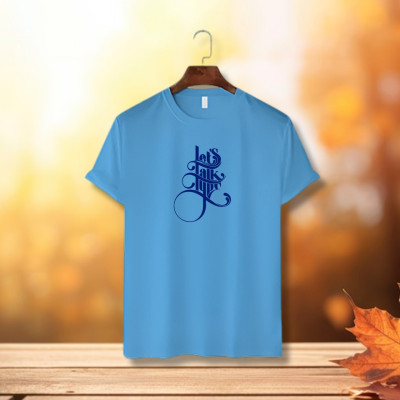 ইসলামিক ক্যালিগ্রাফি ডিজাইন কটন হাফহাতা টিশার্ট