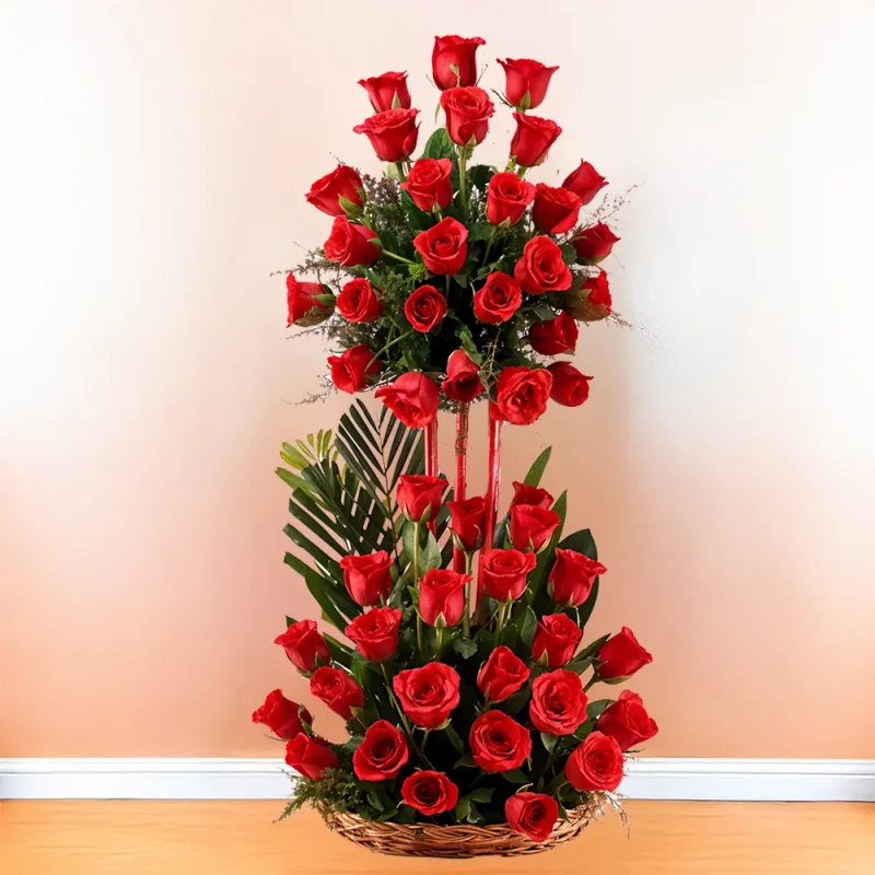 Red Roses Arrangment  Image