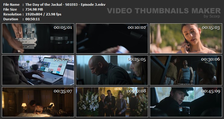 The Day of the Jackal S01E03 Episode 3 mkv