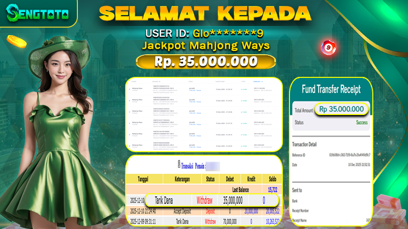 BUKTI PEMBAYARAN SLOT MAHJONG WAYS 