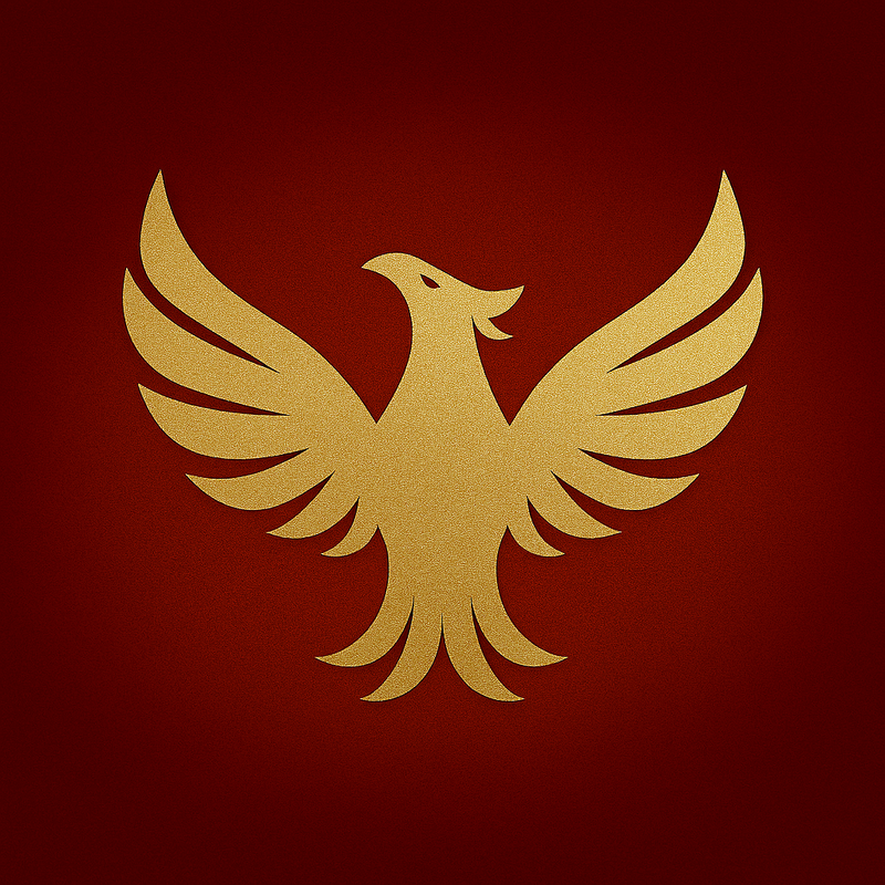 Create a gold phoeni