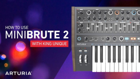 Arturia MiniBrute 2 with King Unique