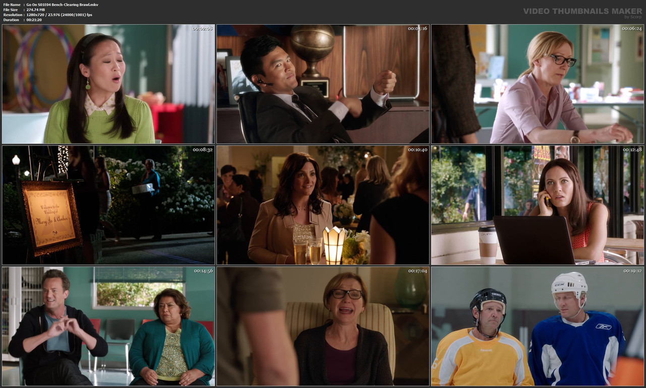 Go On S01E04 Bench-Clearing Brawl.mkv