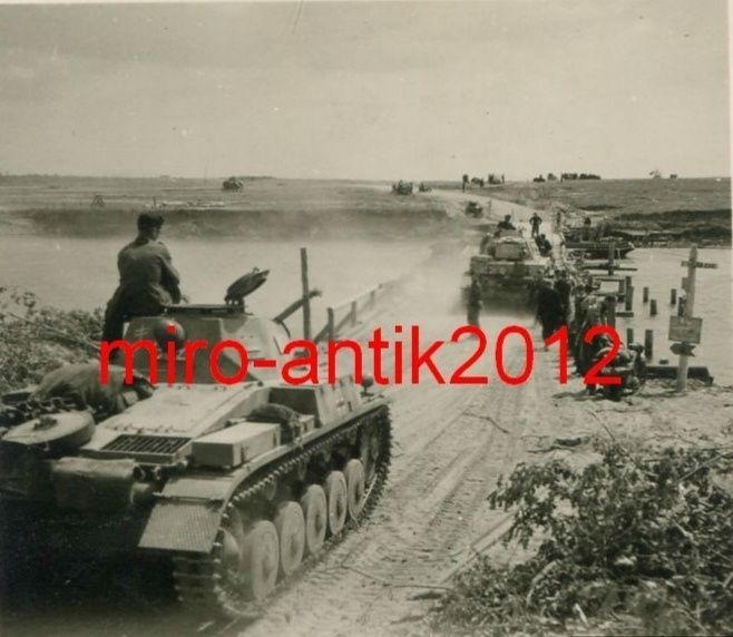 техника из состава 103-го танкового батальона 3-й моторизованной дивизии (3.Infanterie-Division (mot