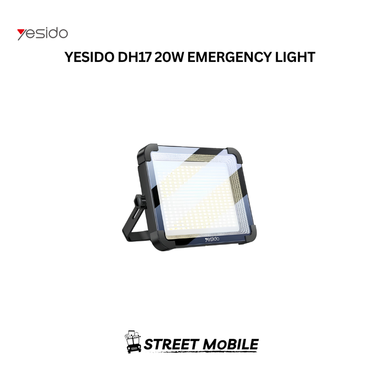 YESIDO DH17 20W RECHARGEABLE EMERGENCY LIGHT