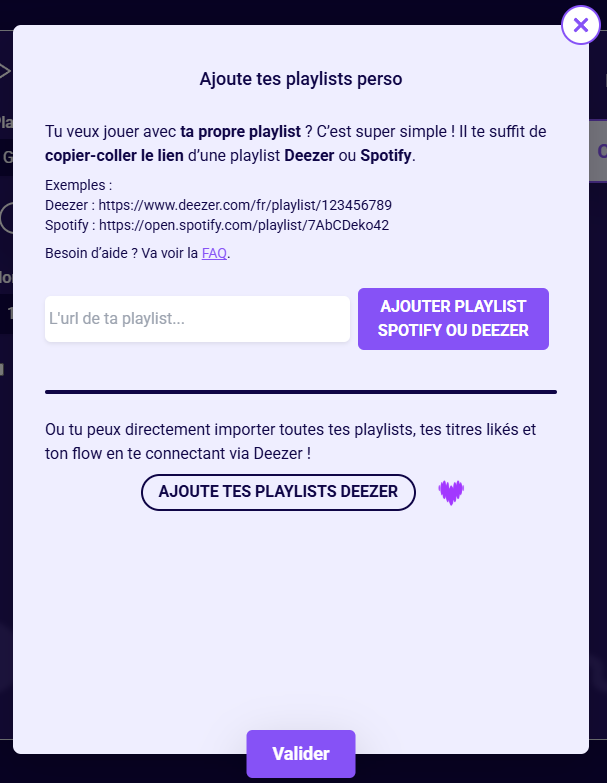 Custom game