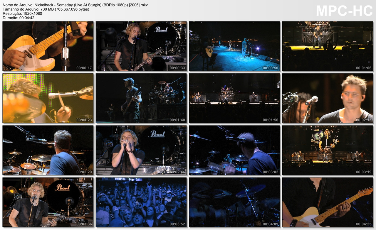 Nickelback - Someday (Live At Sturgis) (BDRip 1080p) [2006]