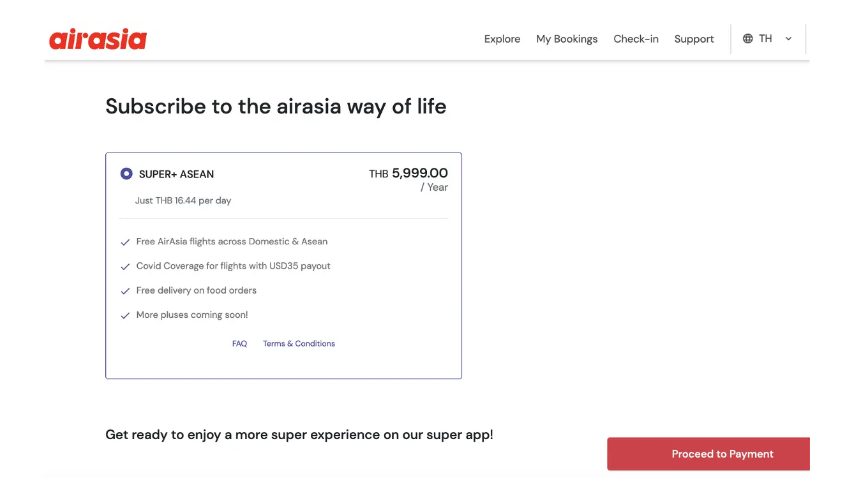 Vuelos ilimitados de Air Asia ASEAN: Pase SUPER+ por un año - Forum Thailand