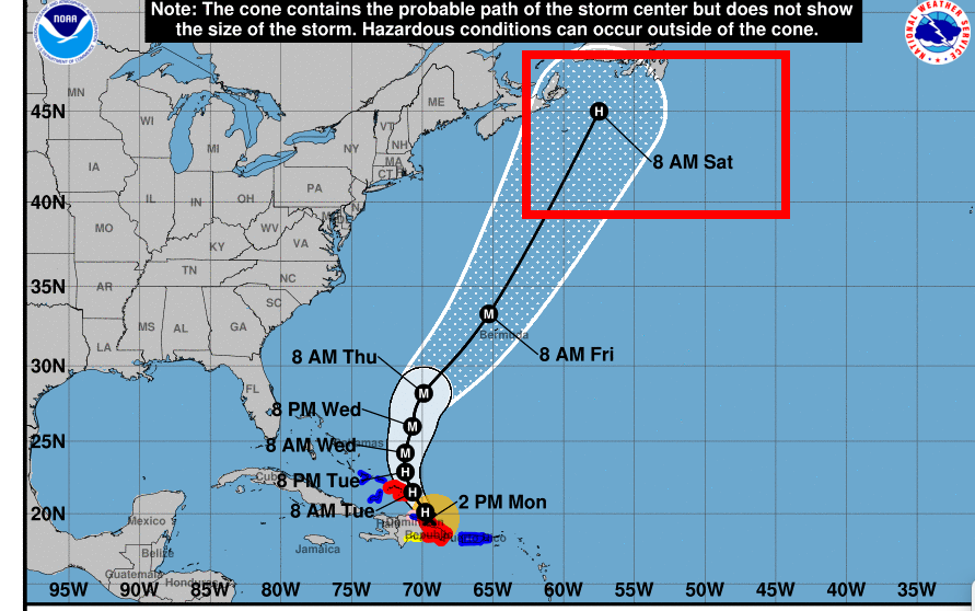 "Fiona" Trayectoria esperada - Huracanes República Dominicana y Caribe - Foro Punta Cana y República Dominicana