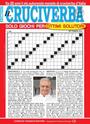 Il Cruciverba N.368 - Settembre 2024