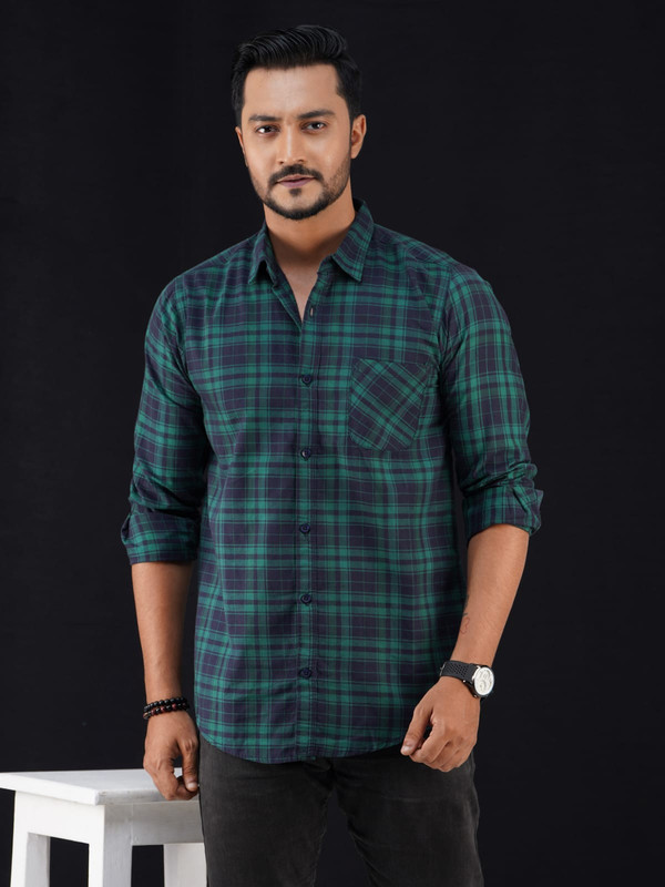 Mens Full Sleeve Check Shirt – Style, Comfort & Quality Combined!
