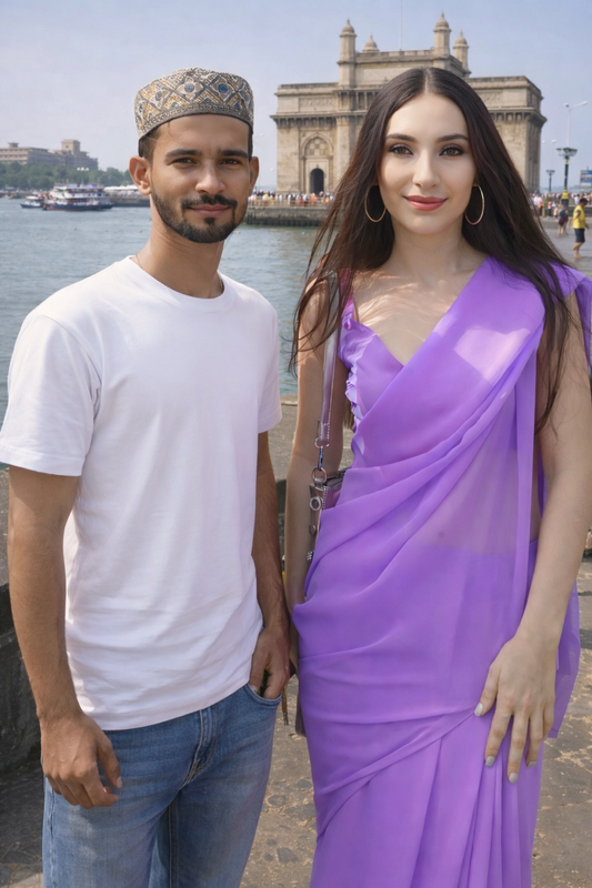 Sharik Khan Jr and Medam Maya spotted together in Mumbai 2026 possible music collaboration