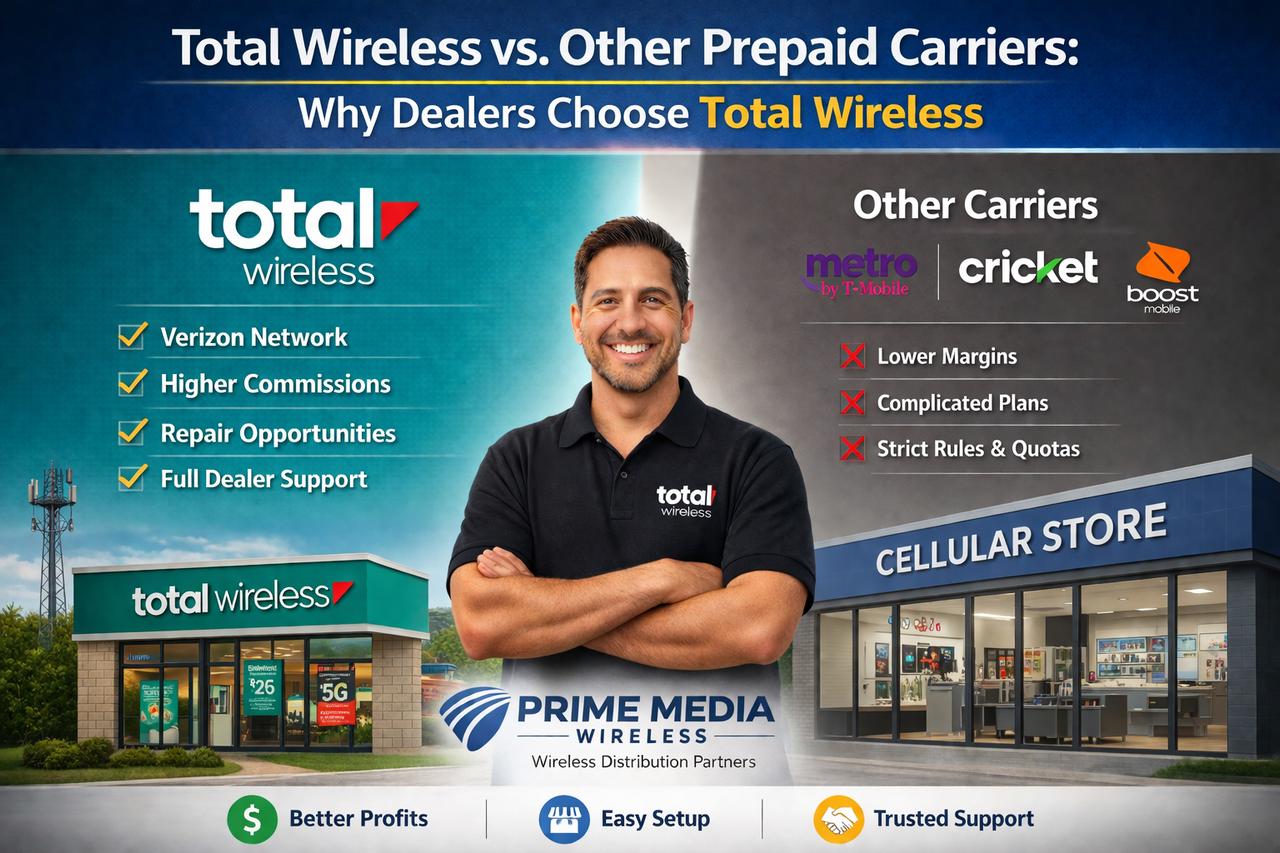 Total Wireless vs. Other Prepaid Carriers: A Dealer’s Perspective