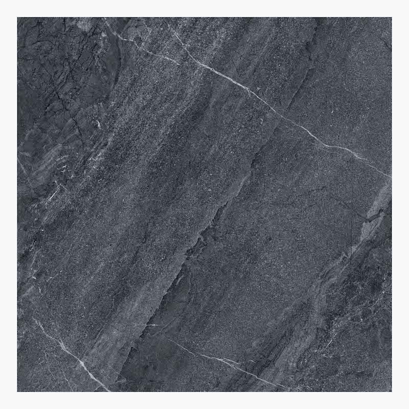 Agathos Anthracite Matt Πλακάκι Ρεκτιφιαρισμένο 120x120cm 9mm