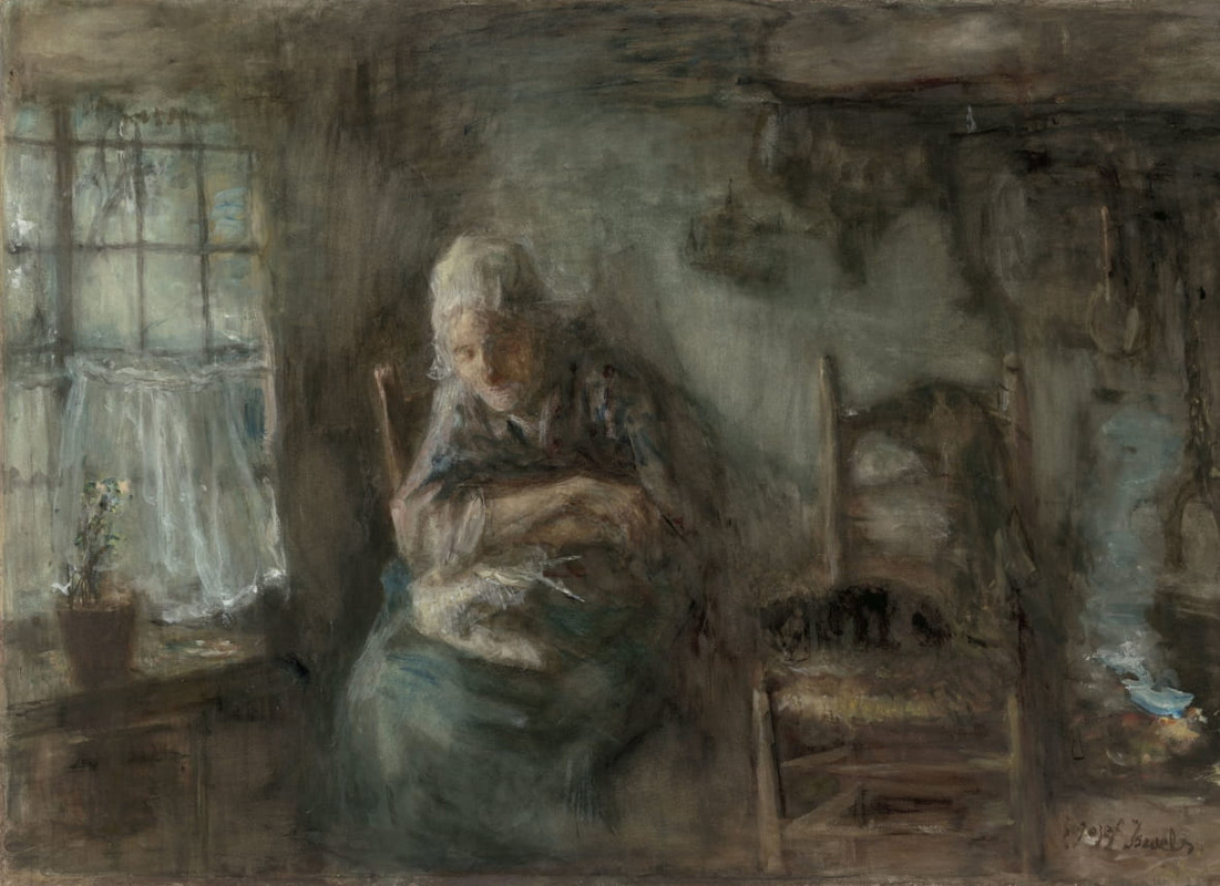 3-Jozef_Israls_-_Oude_vissersvrouw_-_(MeisterDrucke-1391977)