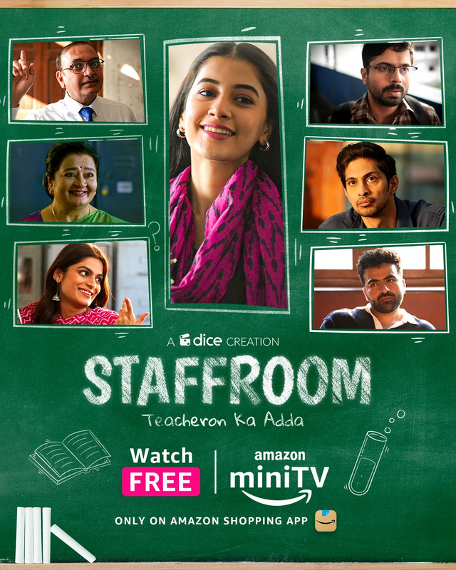 Staff Room: Teacheron Ka Adda (2023) 720p-480p HEVC HDRip Hindi S01 Complete Web Series x265 AAC