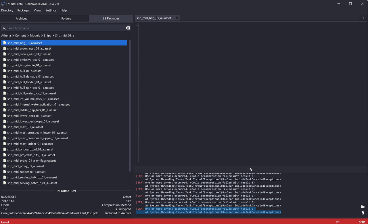 [Help] Sea of Thieves extract files from .pak files