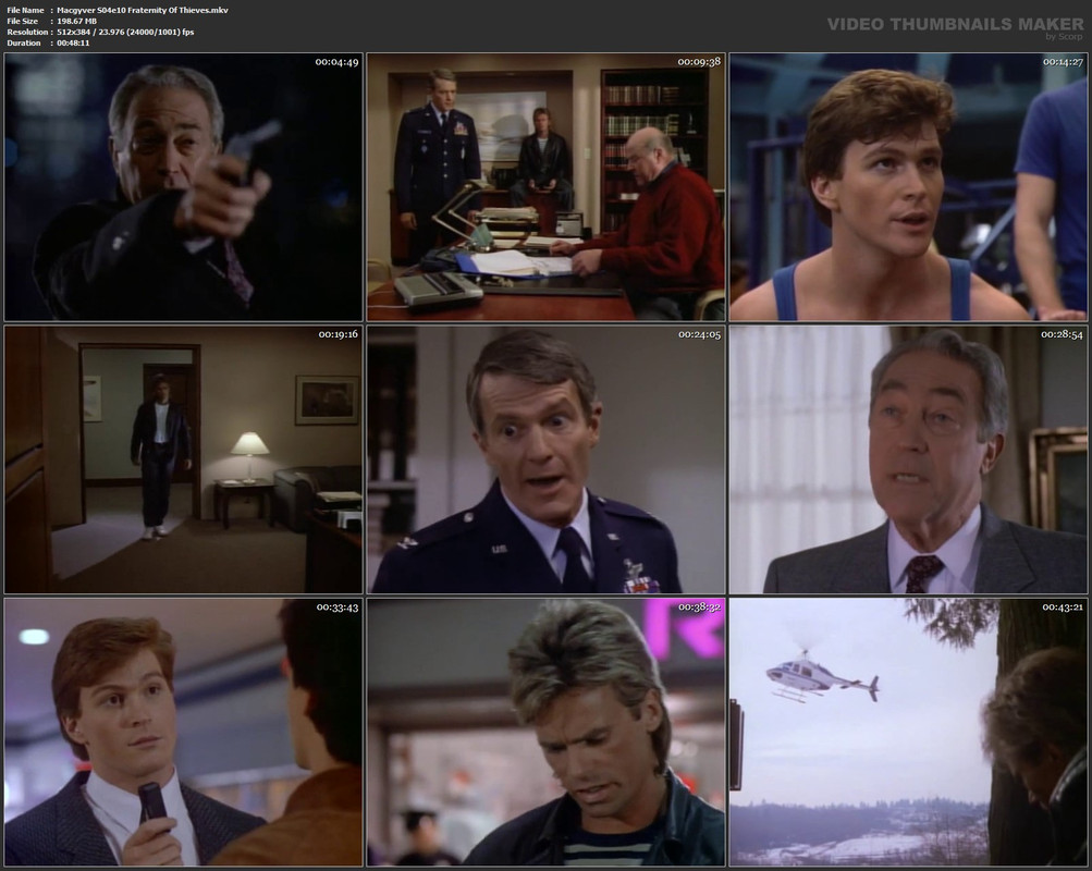 Macgyver S04e10 Fraternity Of Thieves.mkv