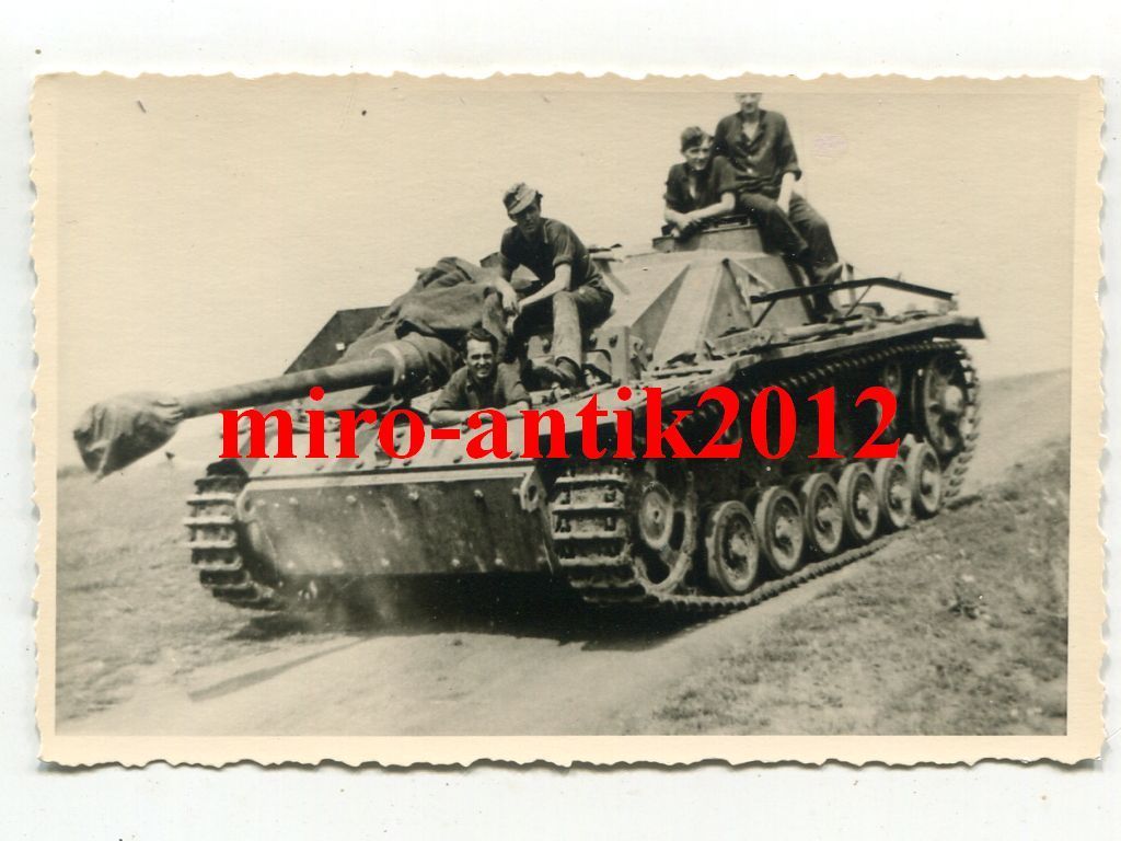 Foto, Wehrmacht, Stug III, Sturmgeschütz auf Vor