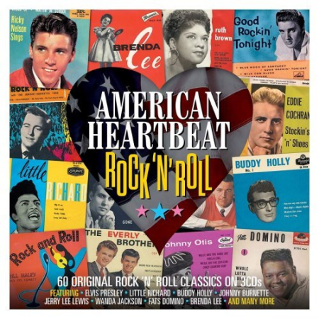 VA - American Heartbeat Rock & Roll (2019) (CD-Rip)